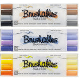 Kuretake Zig Brushables Twin-Tip Color Brush Pen Set
