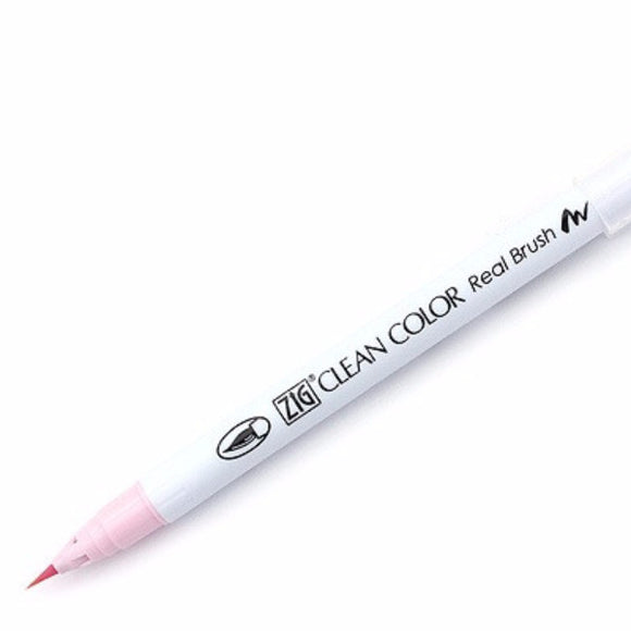 Kuretake Clean Color Real Brush Pen - 200 Sugared Almond Pink