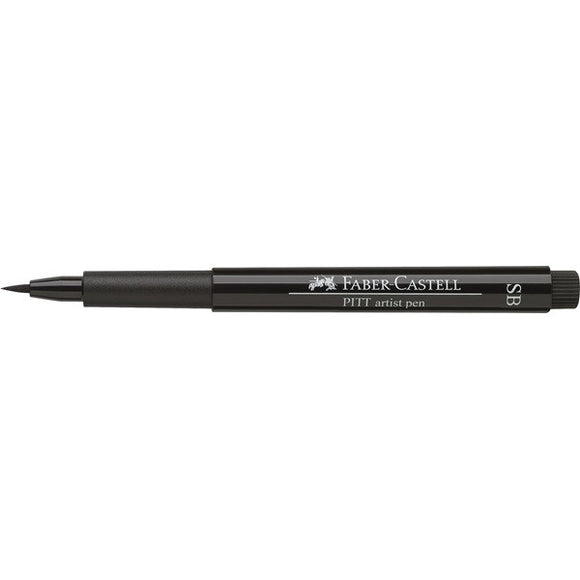 Faber-Castell India ink PITT artist pen - soft brush, black