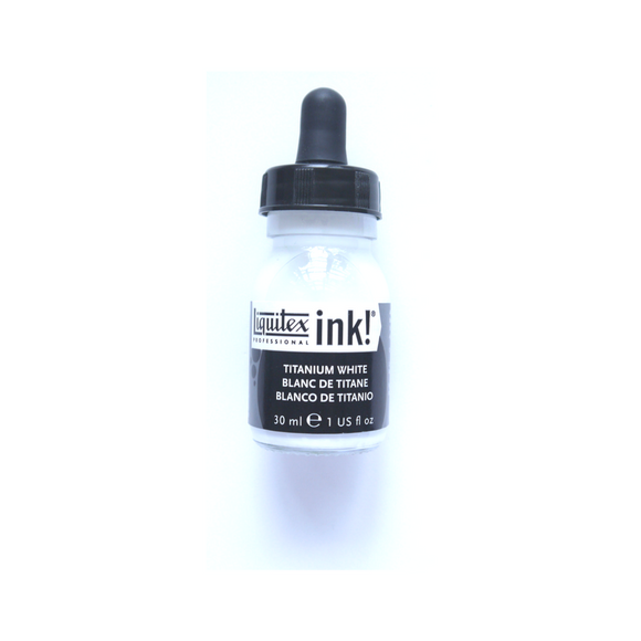Liquitex Ink 30mL - Titanium White