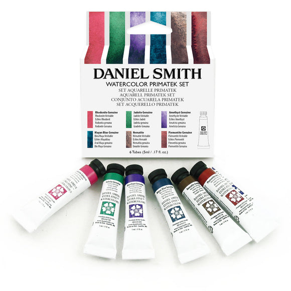 Daniel Smith Primatek Introductory Watercolor Set - 6 Tubes 5mL