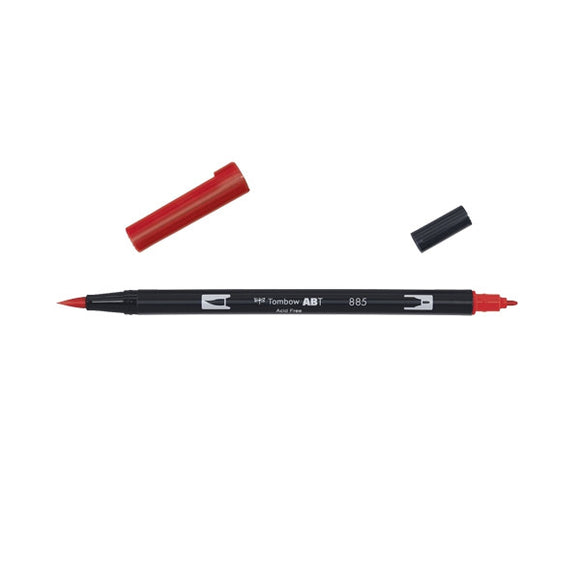 Tombow ABT Dual Brush Pen - 885 Warm Red