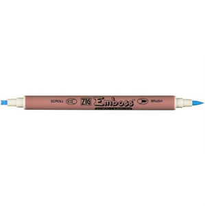 ZIG Emboss Scroll & Brush Pen