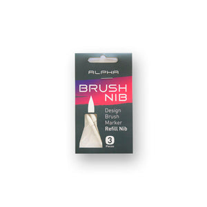 Alpha Interchangeable Nib Refill - Brush tip
