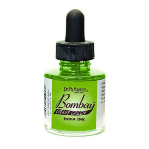 Dr. Ph. Martin's Bombay India Ink 30mL - 12BY Grass Green