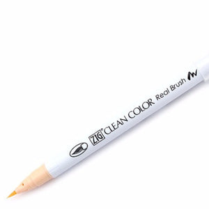 Kuretake Clean Color Real Brush Pen - 075 Brick Beige