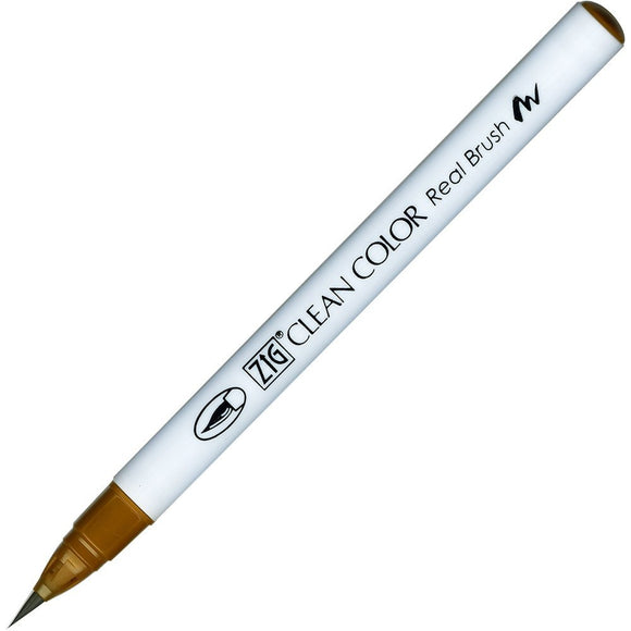 Kuretake Clean Color Real Brush Pen - 066 Dark Oatmeal