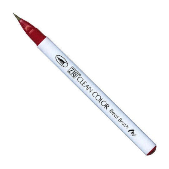 Kuretake Clean Color Real Brush Pen - Deep Red