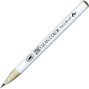 Kuretake Clean Color Real Brush Pen - 901 Gray Tint