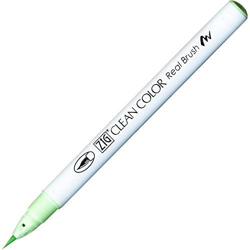 Kuretake Clean Color Real Brush Pen - 049 Green Shadow