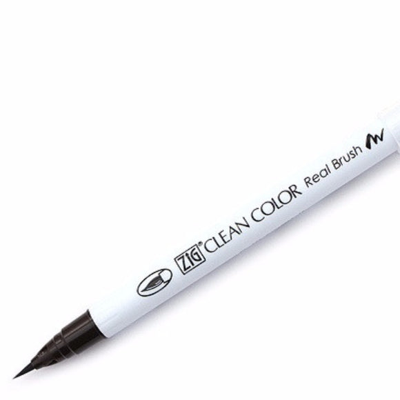 Kuretake Clean Color Real Brush Pen - 902 Natural Gray