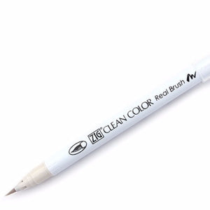 Kuretake Clean Color Real Brush Pen - 900 Warm Gray 2