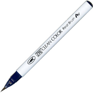 Kuretake Clean Color Real Brush Pen - 035 Deep Blue