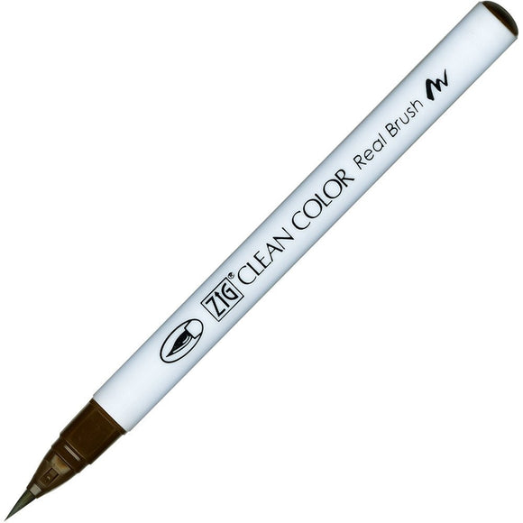 Kuretake Clean Color Real Brush Pen - 065 Mid Brown