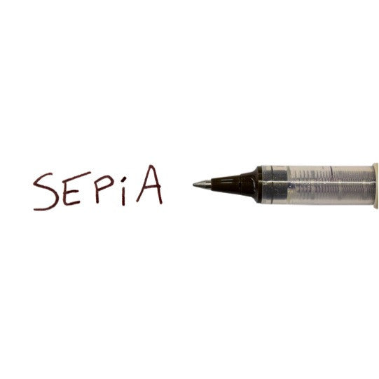 Kuretake Zig Letter Pen CocoIro Pen Refill - Ball Point 0.5 - Sepia