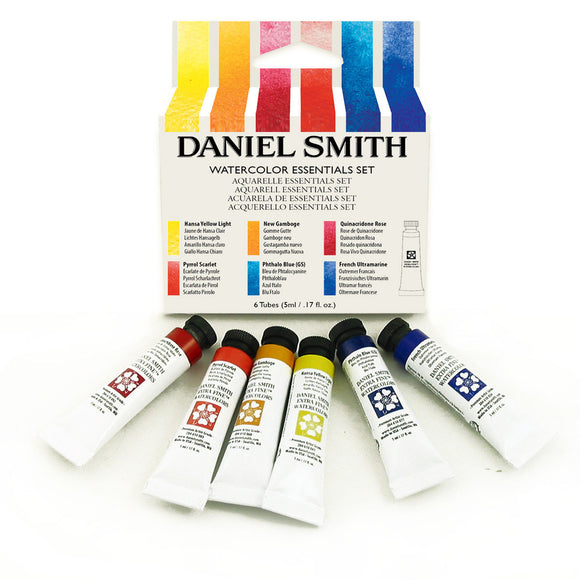 Daniel Smith Essentials Introductory Watercolor Set - 6 Tubes 5mL