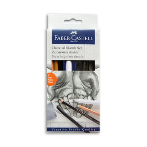 Faber-Castell Goldfaber Charcoal Sketch Set