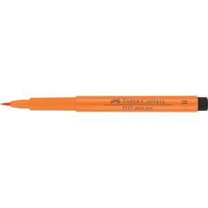 Faber-Castell India ink PITT artist brush pen - 113 Orange Blaze