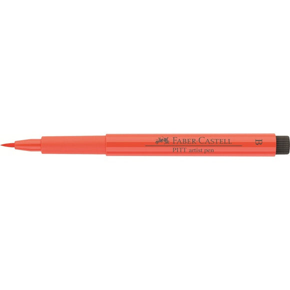 Faber-Castell India ink PITT artist brush pen - 118 Scarlet Red