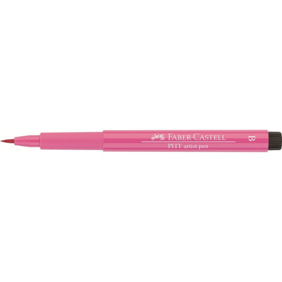 Faber-Castell India ink PITT artist brush pen - 129 Pink Madder Lake
