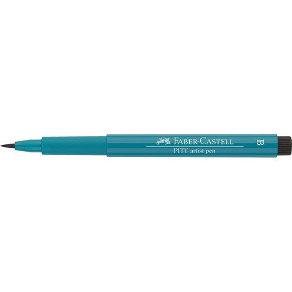Faber-Castell India ink PITT artist brush pen - 153 Cobalt Turquoise