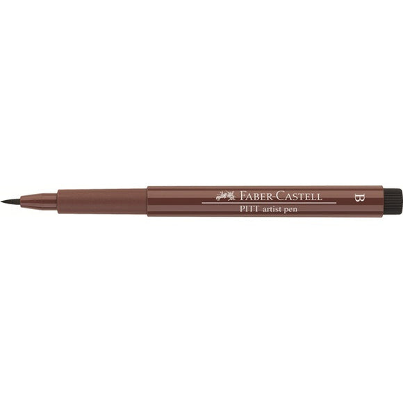 Faber-Castell India ink PITT artist brush pen - 169 Caput Mortuum