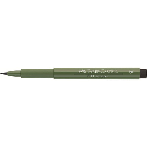 Faber-Castell India ink PITT artist brush pen - 174 Chrome Green Opaque