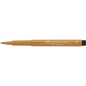 Faber-Castell India ink PITT artist brush pen - 268 Green Gold