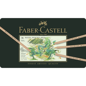 Faber-Castell Color pencil PITT PASTEL tin of 36