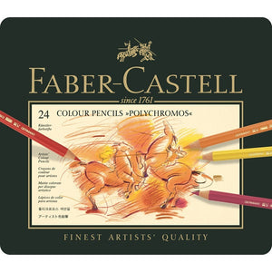 Faber-Castell Color Pencil Polychromos tin of 24