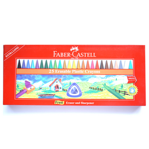 Faber-Castell Erasable Crayons 25 colors