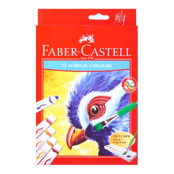 Faber-Castell Acrylic Set of 12