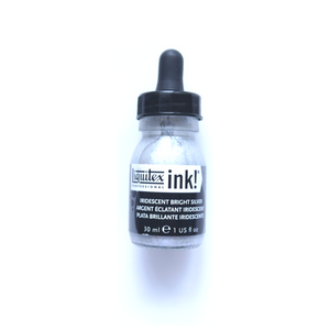 Liquitex Ink 30mL - Iridescent Bright Silver