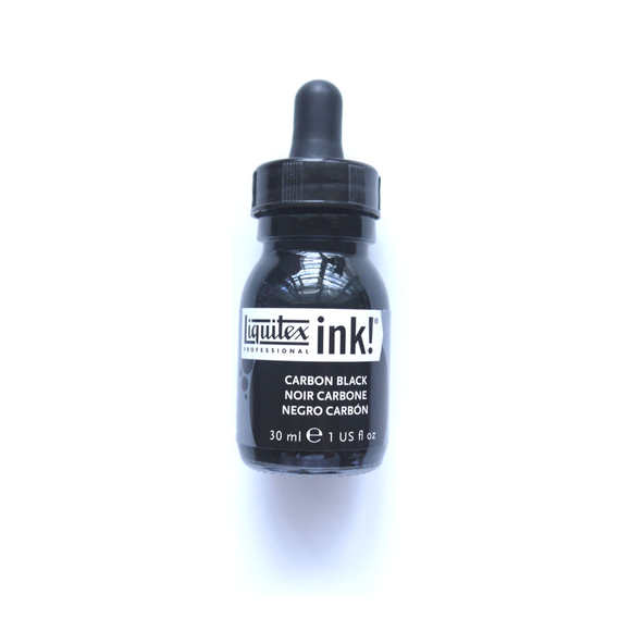 Liquitex Ink 30mL - Carbon Black