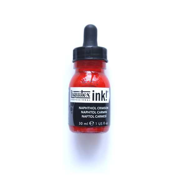 Liquitex Ink 30mL - Naphtol Crimson