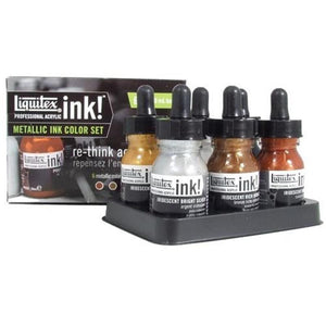 Liquitex Ink Set of 6 - Metallic
