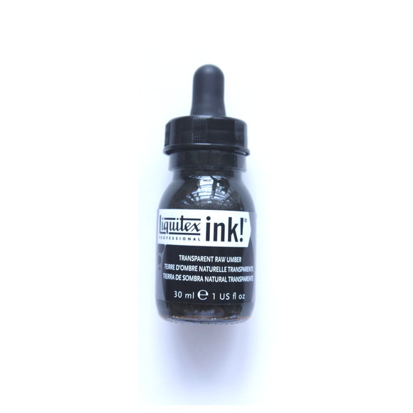 Liquitex Ink 30mL - Transparent Raw Umber