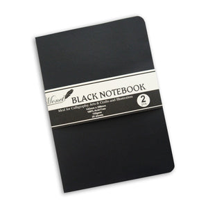 Monet Black Notebook