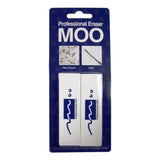 Moo PVC Eraser 2/Pkg-83g/Medium