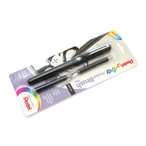 Pentel Pocket Brush Pen with 2 Refills