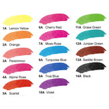 Dr. Ph. Martin's Radiant Concentrated Watercolor SET A - Color Chart