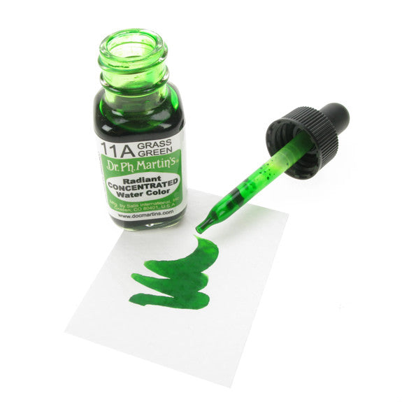 Dr. Ph. Martin's Radiant Concentrated Watercolor 15mL - 11A Grass Green