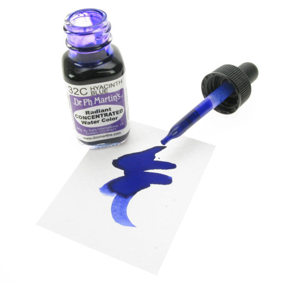 Dr. Ph. Martin's Radiant Concentrated Watercolor 15mL - 32C Hyacinth Blue
