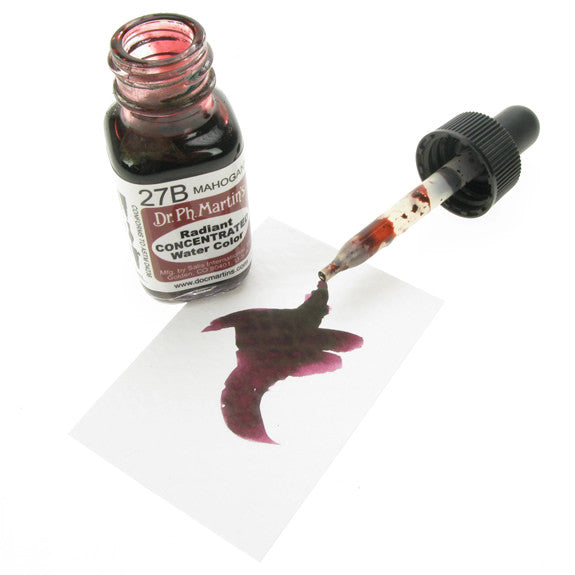 Dr. Ph. Martin's Radiant Concentrated Watercolor 15mL - 27B Mahogany