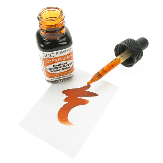 Dr. Ph. Martin's Radiant Concentrated Watercolor 15mL - 30C Pumpkin