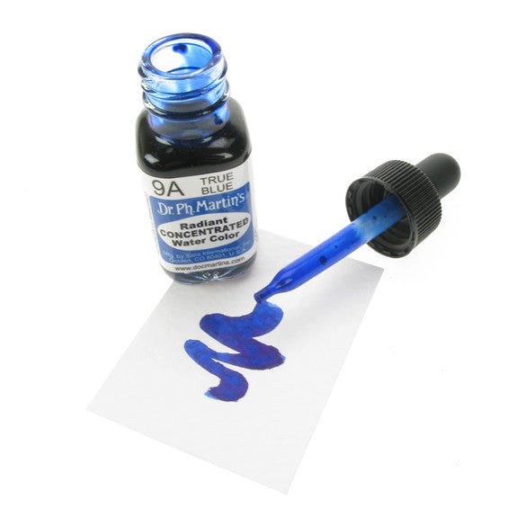 Dr. Ph. Martin's Radiant Concentrated Watercolor 15mL - 9A True Blue