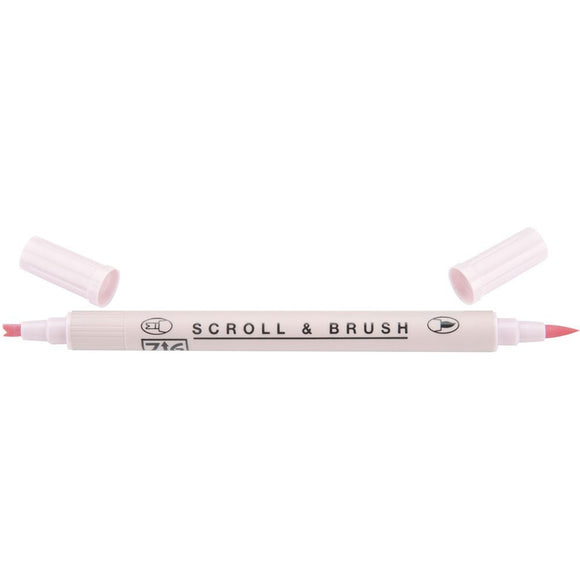 Kuretake ZIG Scroll & Brush Pen - Baby Pink