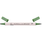 Kuretake ZIG Scroll & Brush Pen - Evergreen