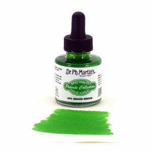 Dr. Ph. Martin's Spectralite Liquid Acrylic 30mL - 4PC Grass Green
