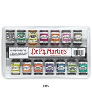 Dr. Ph. Martin's Radiant Concentrated Watercolor 15mL - SET C